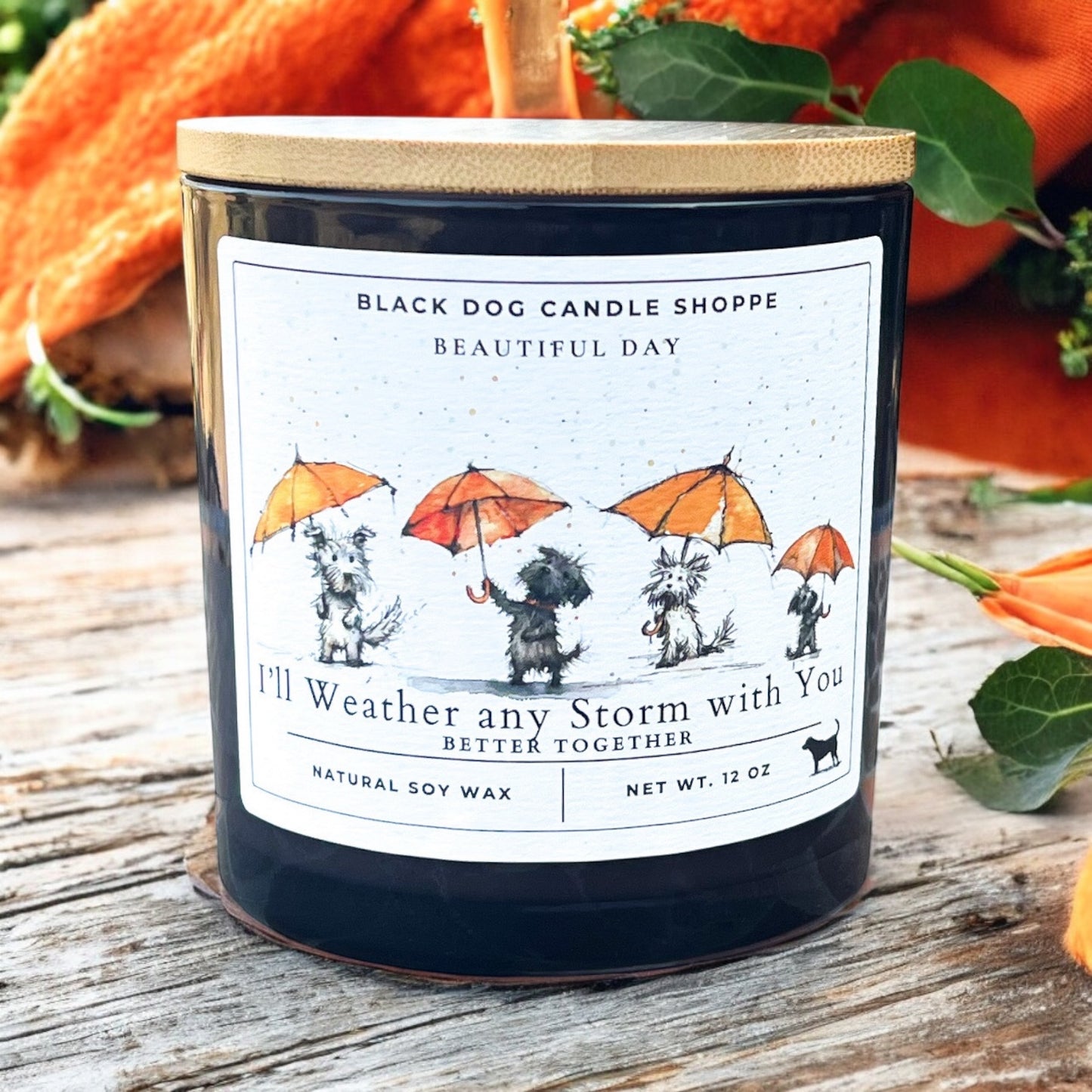I’ll Weather any Storm with You Double WIck Candle