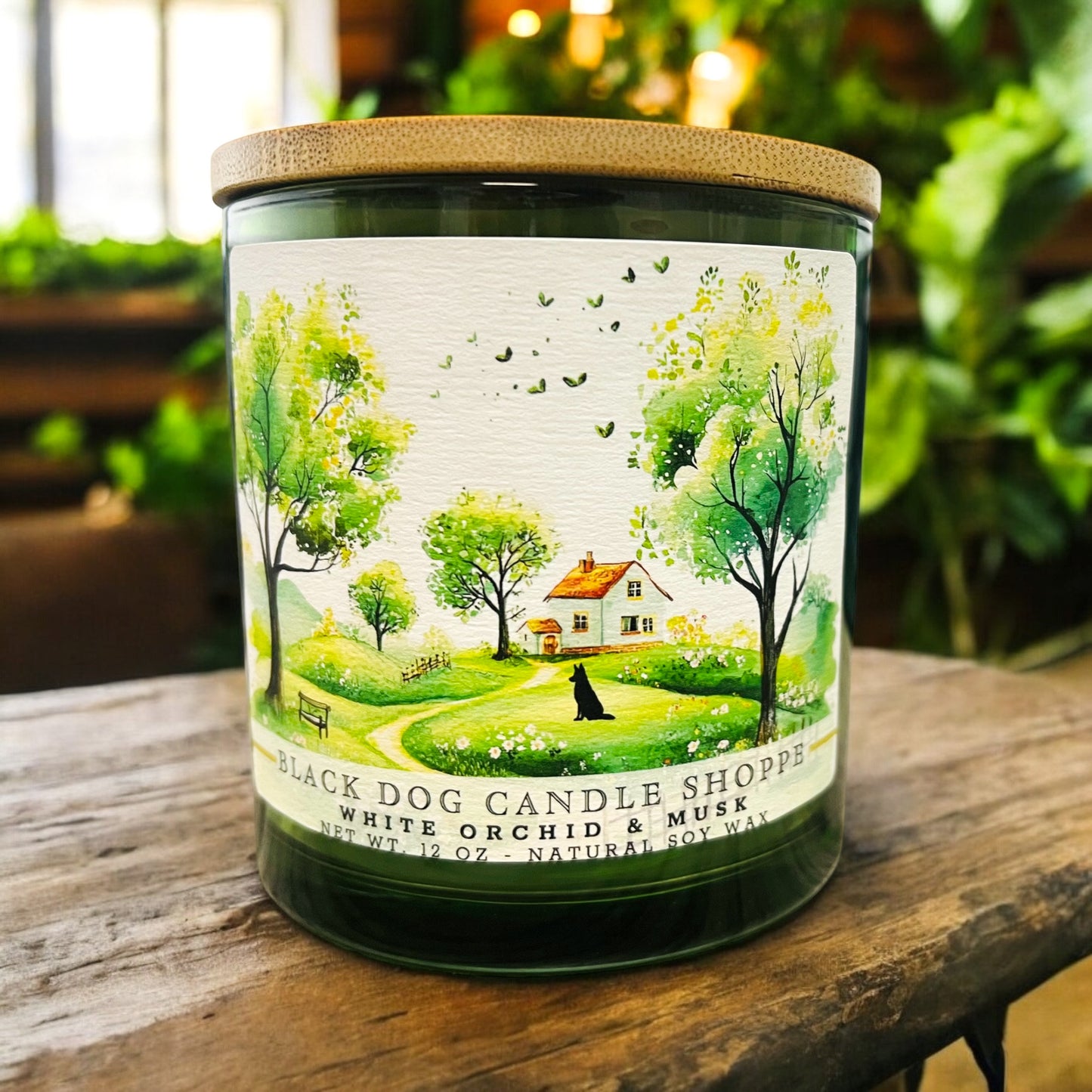Hello Spring Double Wick Candle - White Orchid & Musk