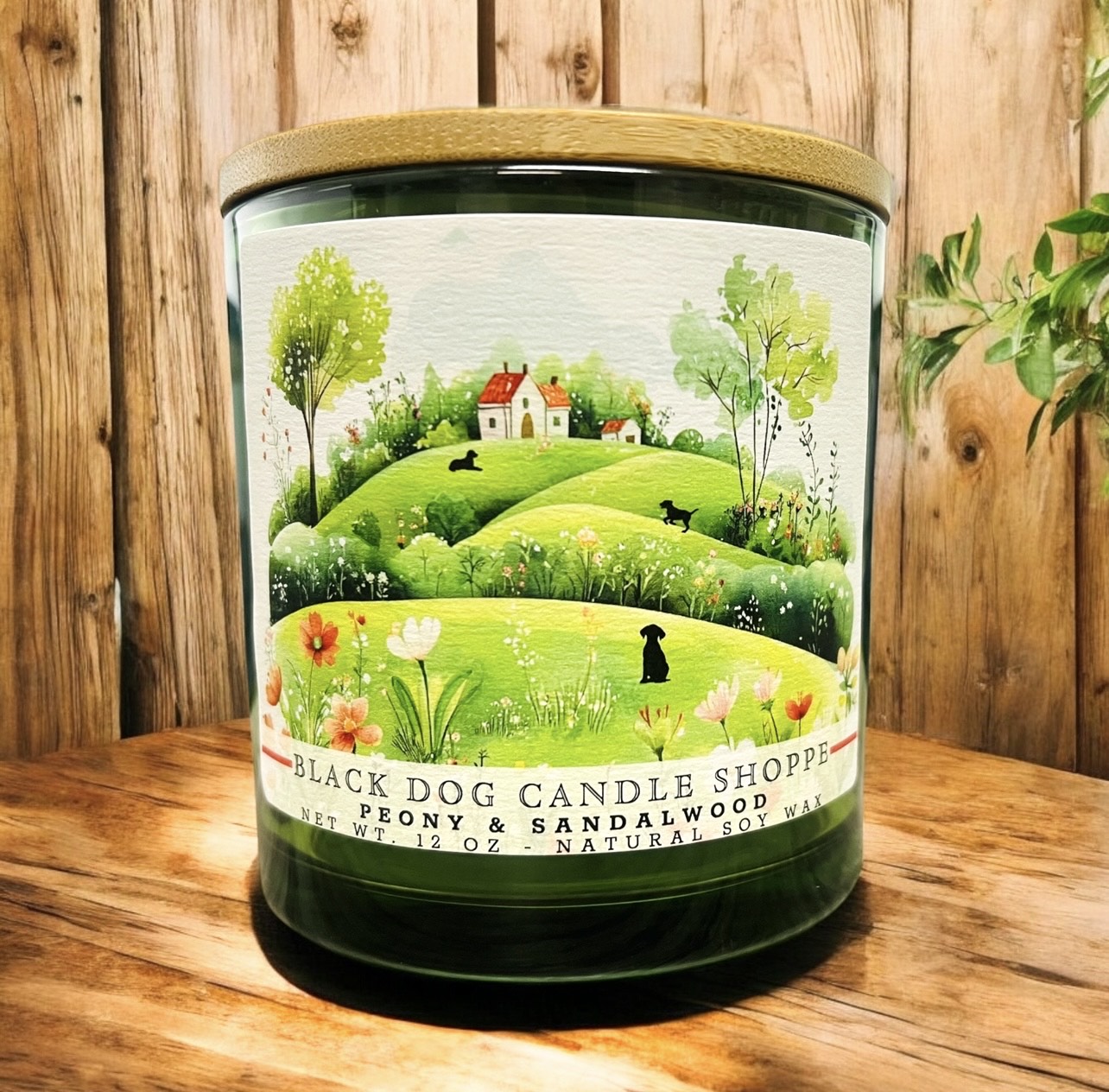 Hello Spring Double Wick Candle - Peony and Sandalwood