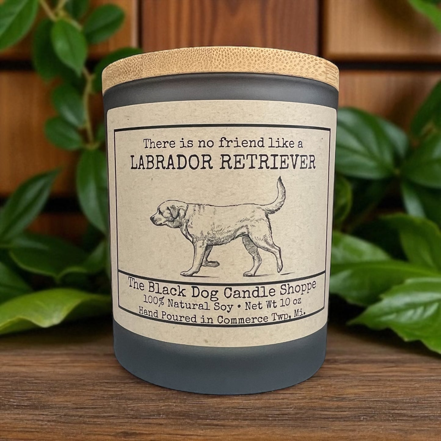 Labrador Dog Breed Candle