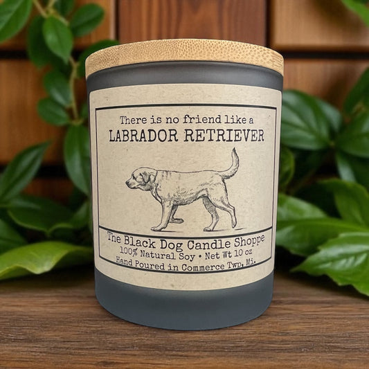 Labrador Dog Breed Candle