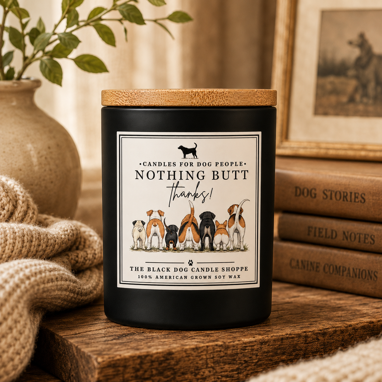Nothing BUTT Thanks Pet Sitter Candle