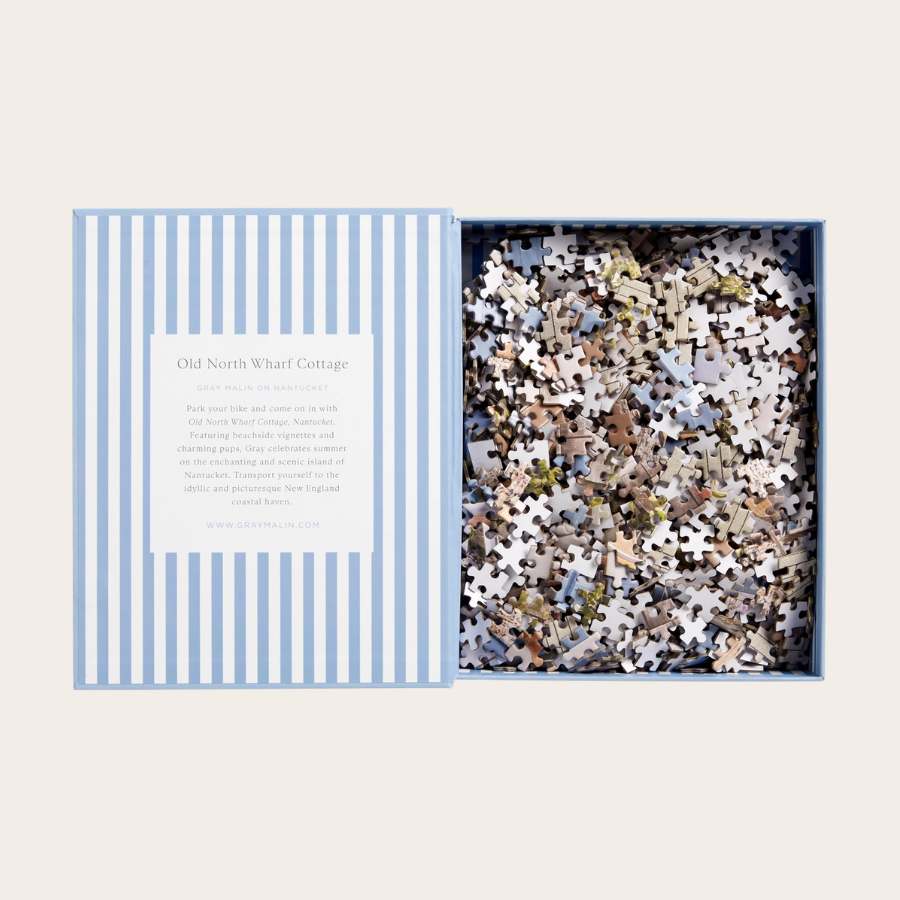 Gray Malin Nantucket 1000 Piece Book Box Puzzle