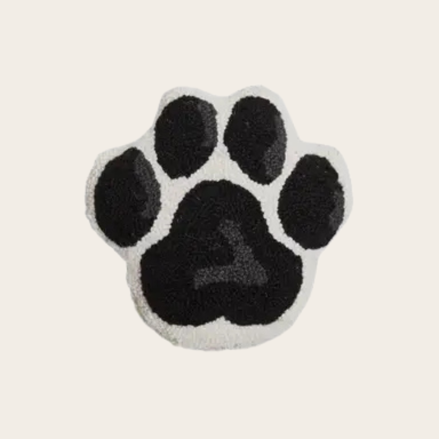 Shaped Dog Paw Hook Pillow