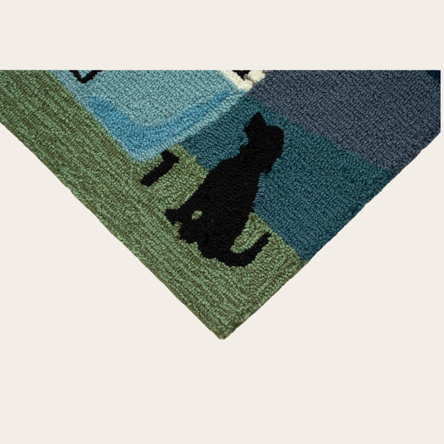 Frontporch Happy Camper Indoor/Outdoor Rug