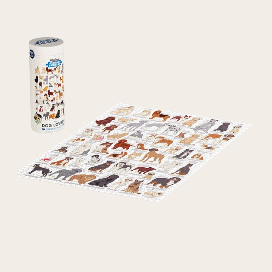Dog Lover's 1000 Piece Jigsaw Puzzle