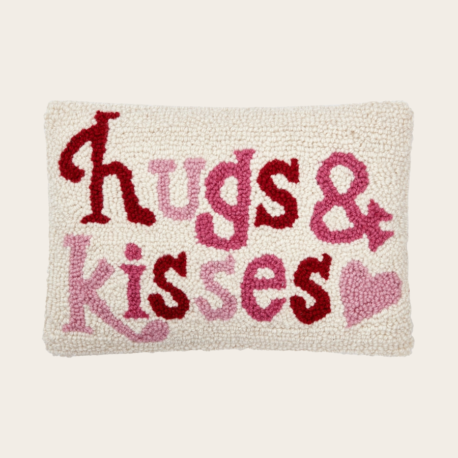 Hugs & Kisses Hook Pillow