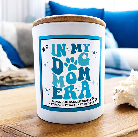 dog mom era soy candle