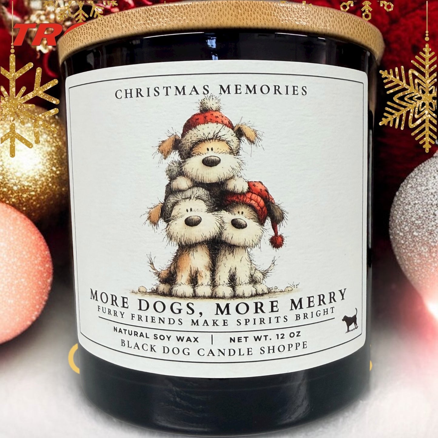 More Dogs, More Merry – Christmas Memories Double Wick