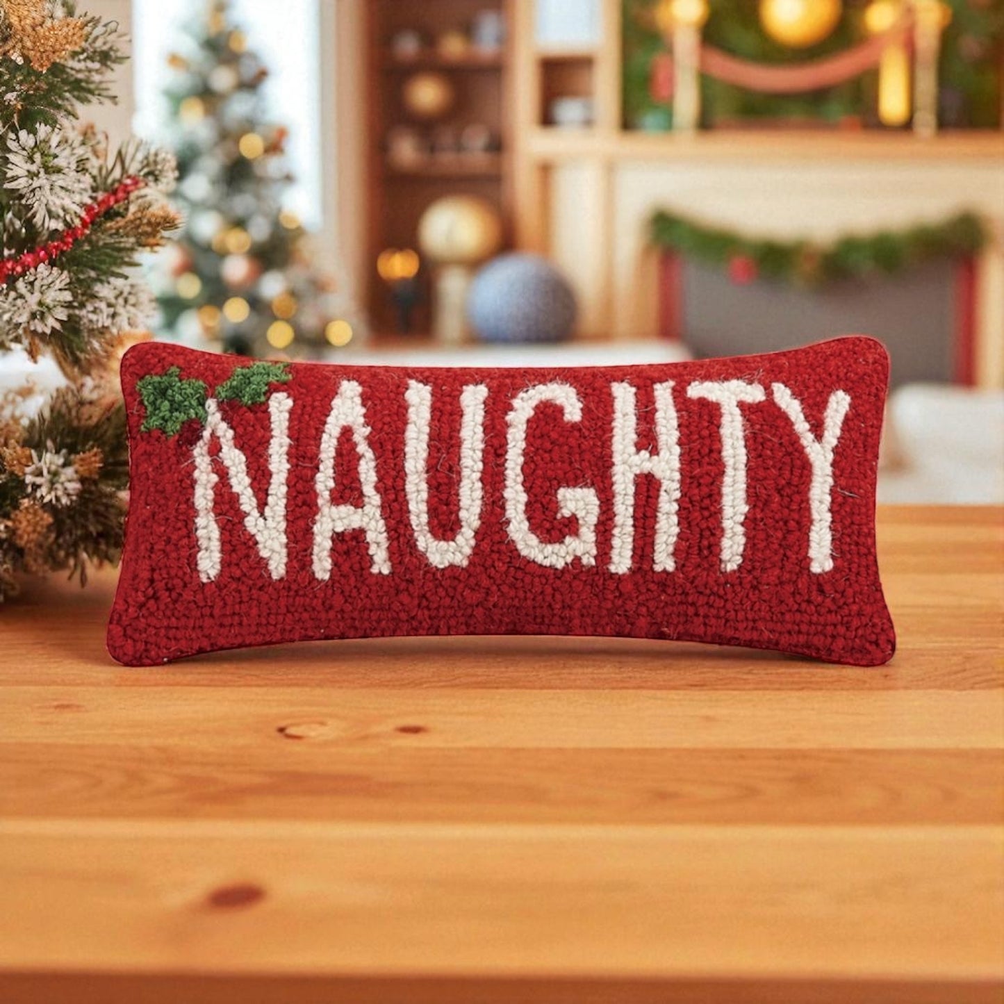 Naughty Hook Pillow