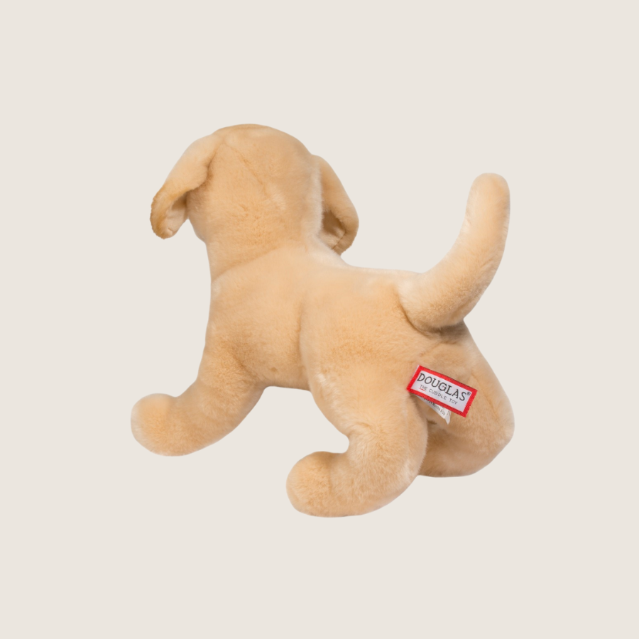 Yellow Lab Plush Dog