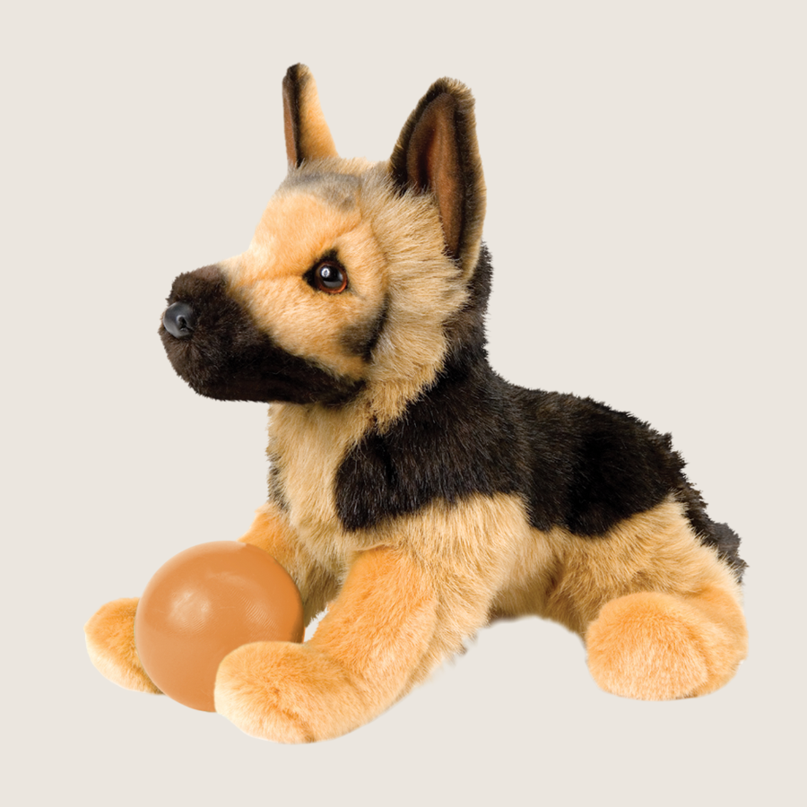 German Shepherd Plush Dog