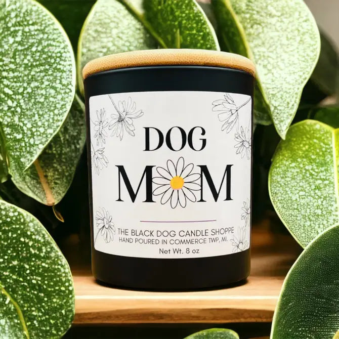 dog mom candle