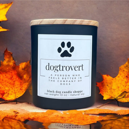 Dogtrovert Dog Lover Candle