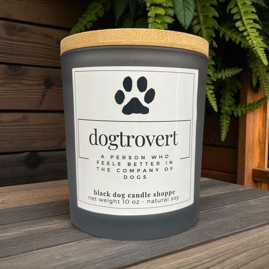 Dogtrovert Dog Lover Candle
