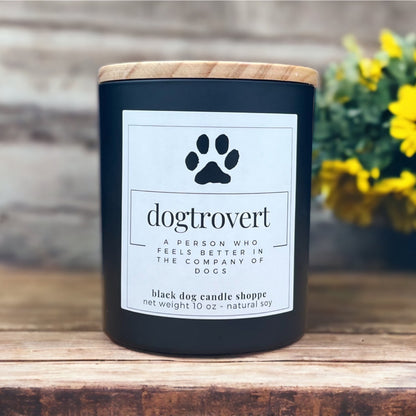 Dogtrovert Dog Lover Candle