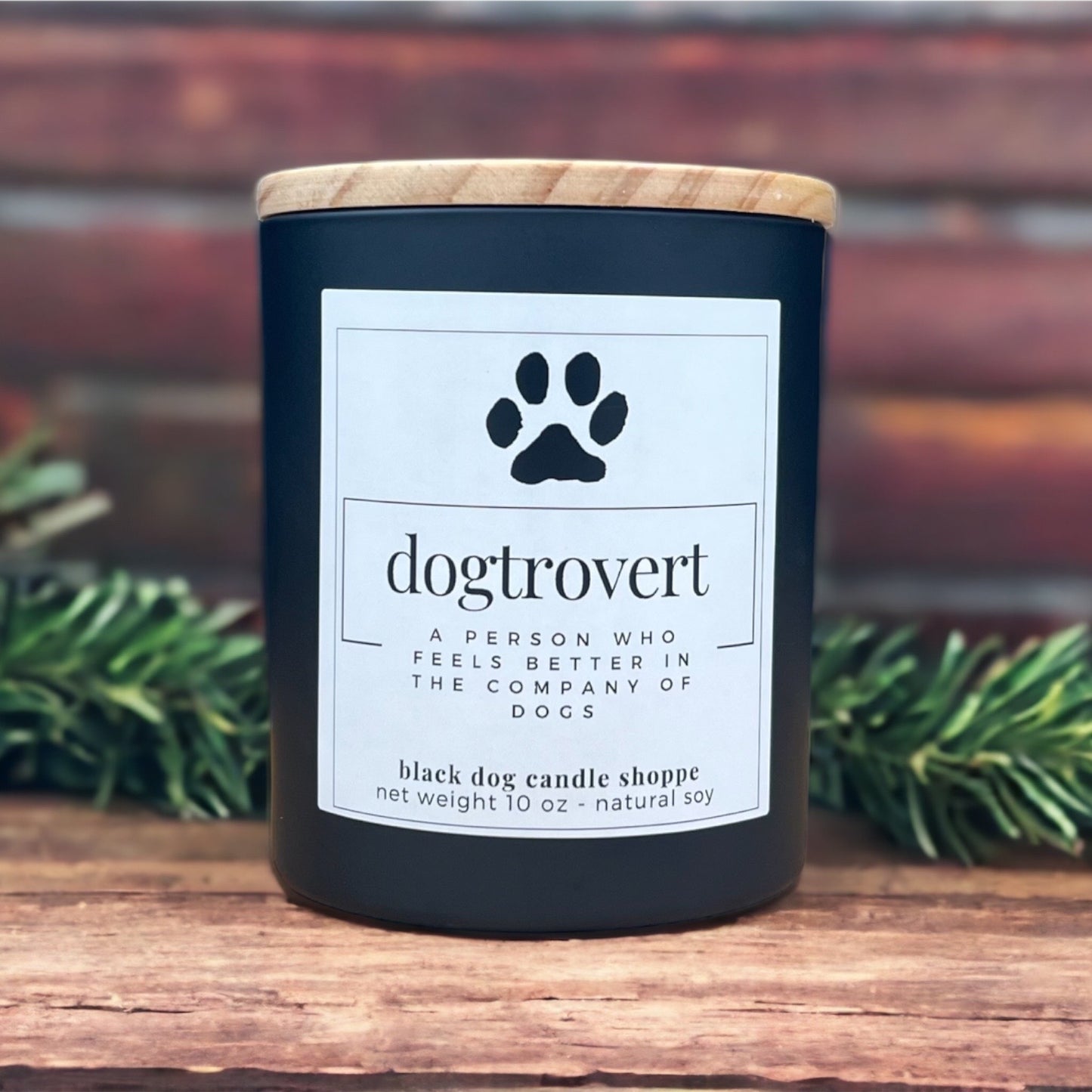 Dogtrovert Dog Lover Candle