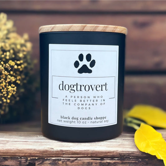 Dogtrovert Dog Lover Candle