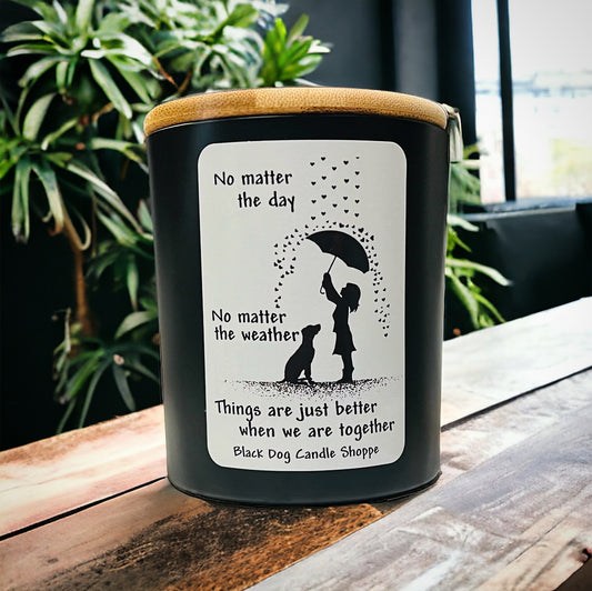 No Matter the Day - Dog Rescue Candle