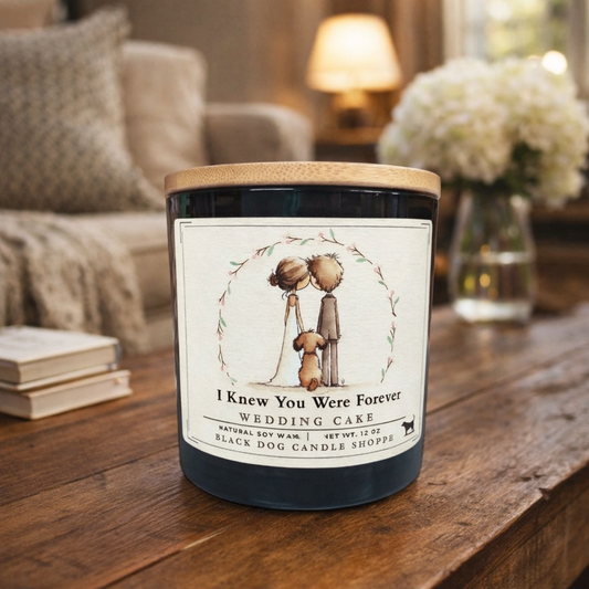 I Knew You Were Forever - DW Candle Grey, Wedding Cake