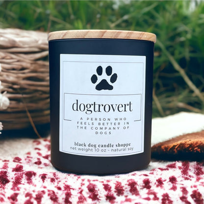 Dogtrovert Dog Lover Candle