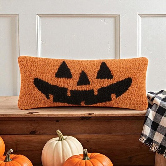 Jack-O-Lantern Hook Pillow Mini