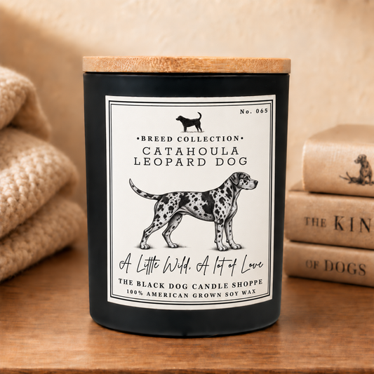 Catahoula Leopard Dog Breed Candle