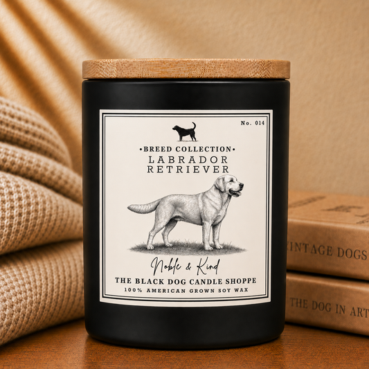 Labrador Dog Breed Candle