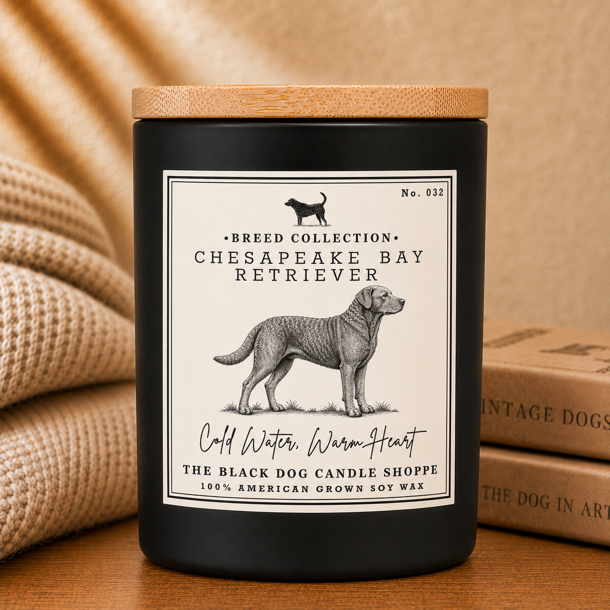Chesapeake Bay Retriever Dog Breed Candle