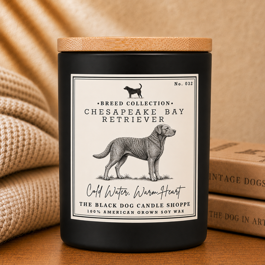 Chesapeake Bay Retriever Dog Breed Candle