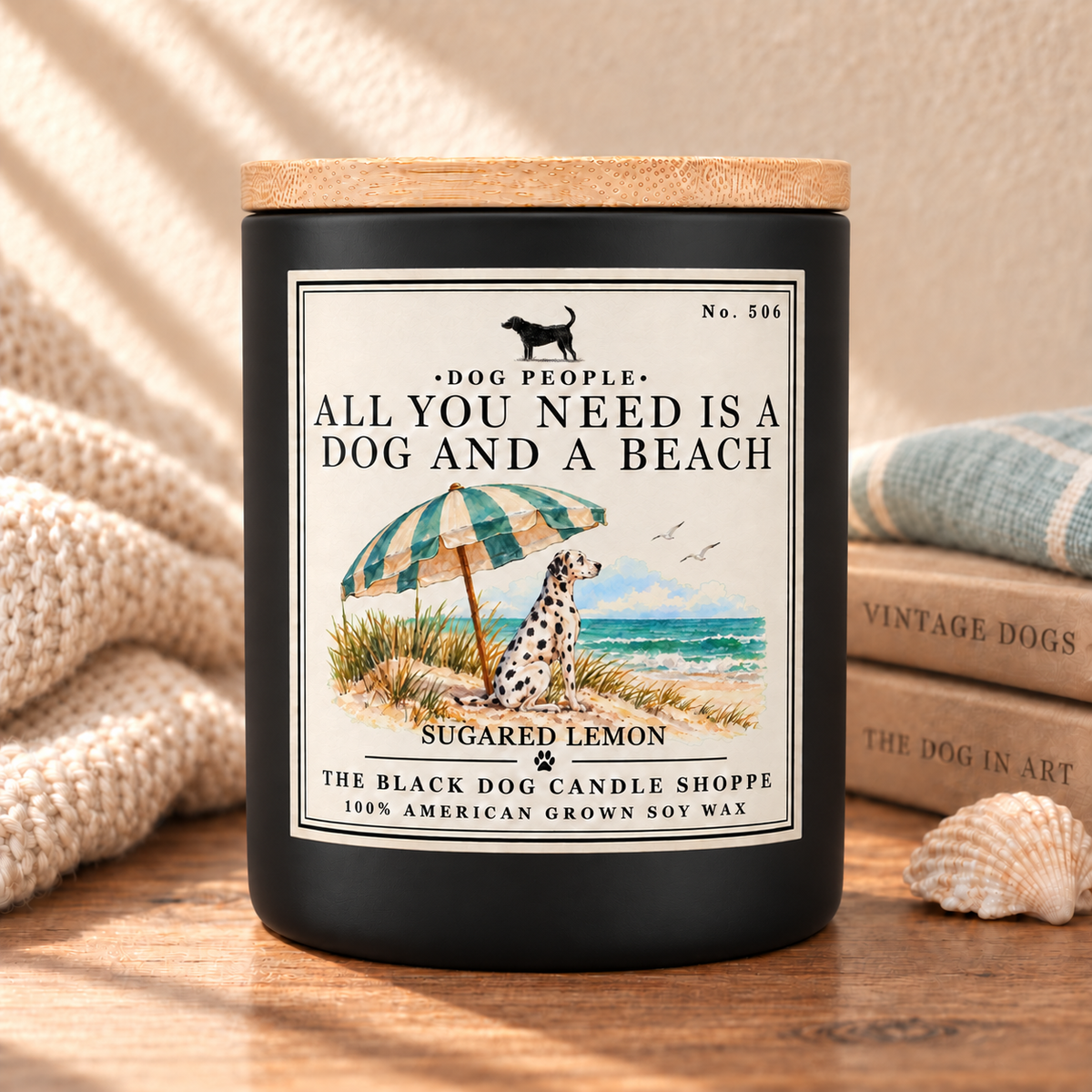All You Need Is a Dog and a Beach - Sugared Lemon