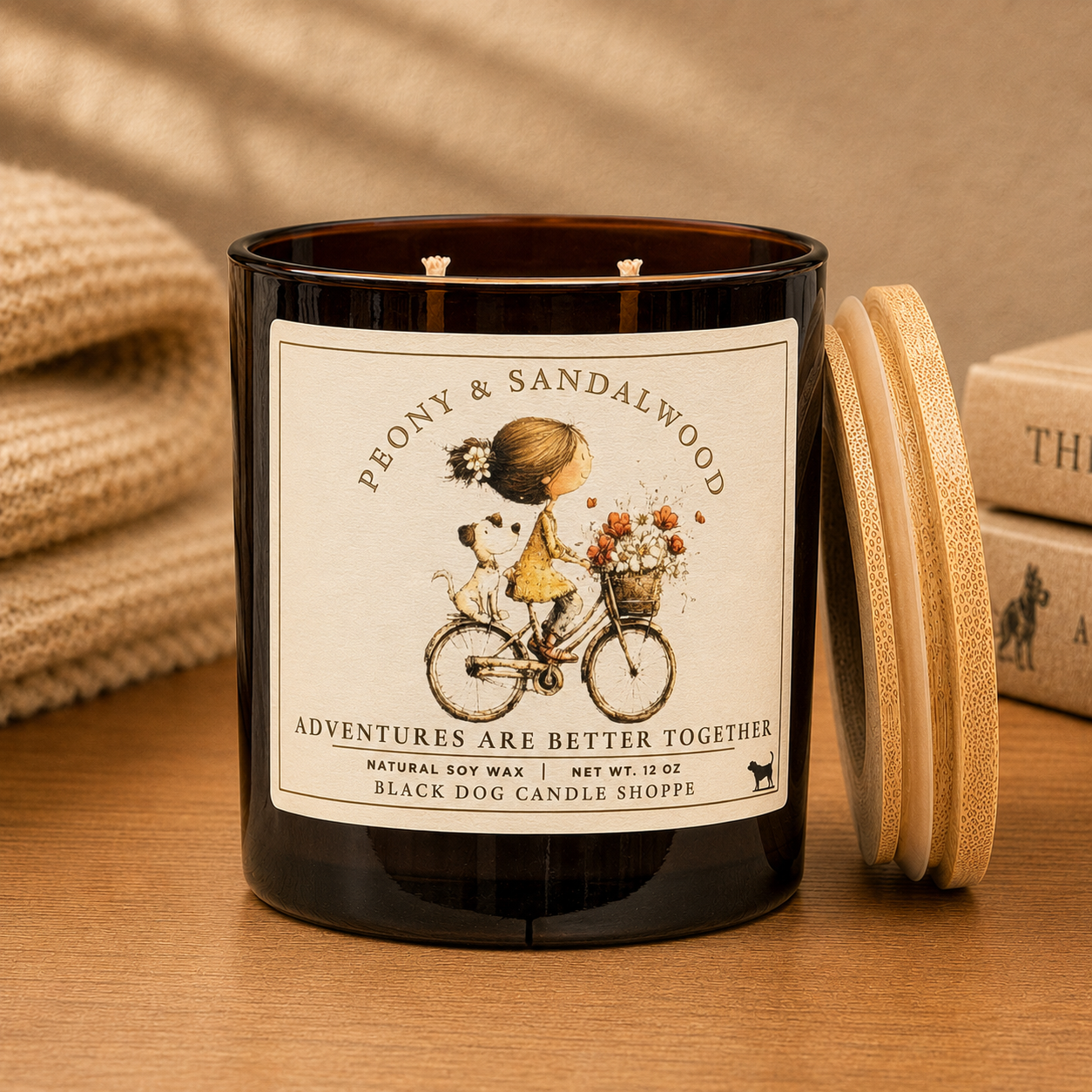 Adventures Are Better Together Double Wick grey