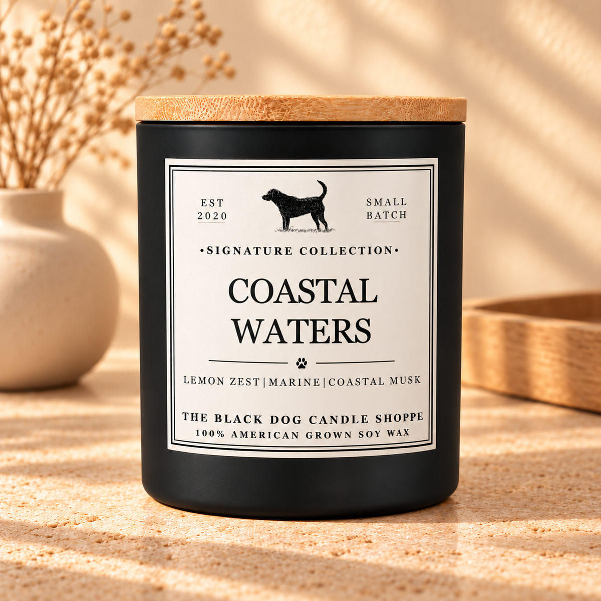 Coastal Waters Soy Candle | Signature Collection