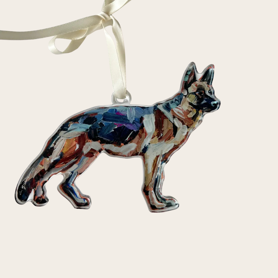 German Shepherd Ornament