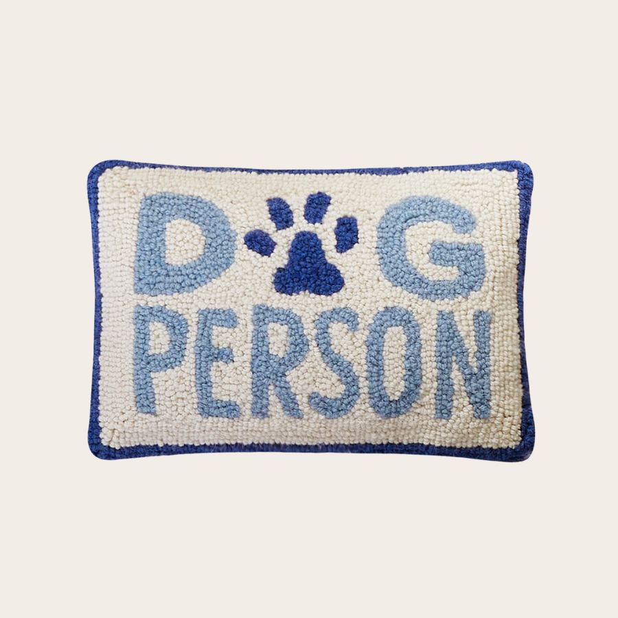 Dog Person Hook Pillow
