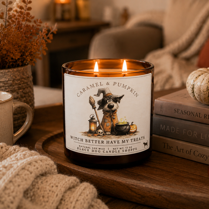 Witch Better Have my Treats Double Wick Candle