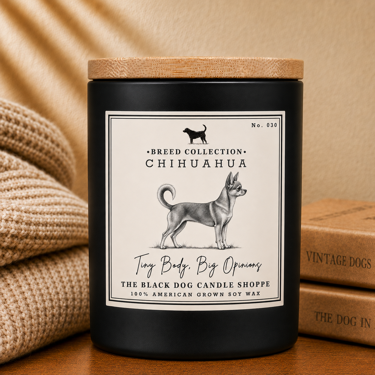 Chihuahua Dog Breed Candle