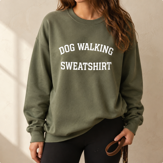 Dog Walking Sweatshirt