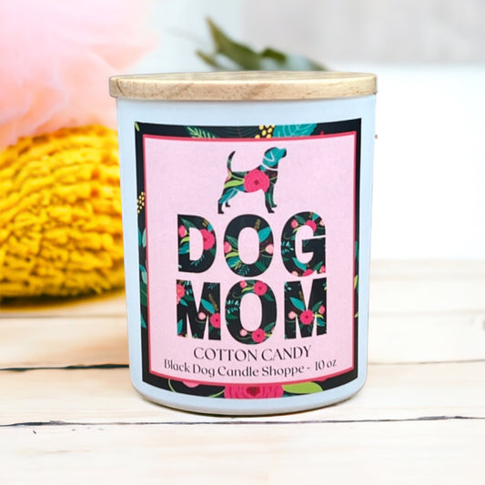 Dog Mom Cotton Candy Candle