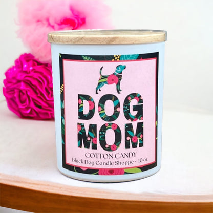 Dog Mom Cotton Candy Candle