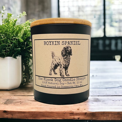 Boykin Spaniel Dog Breed Candle