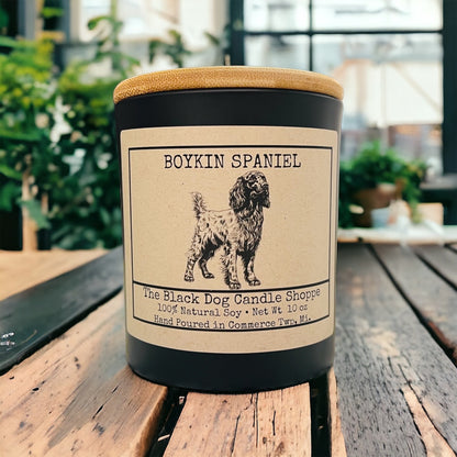 Boykin Spaniel Dog Breed Candle