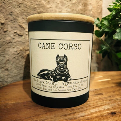 Cane Corso Dog Breed Candle