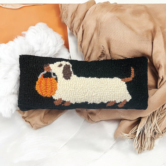Halloween Dachshund Hook Pillow