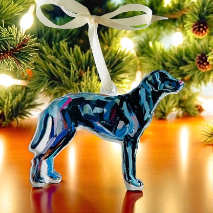 Black Lab Ornament