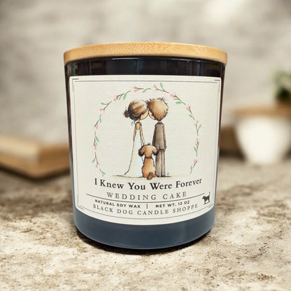 I Knew You Were Forever - DW Candle Grey, Wedding Cake