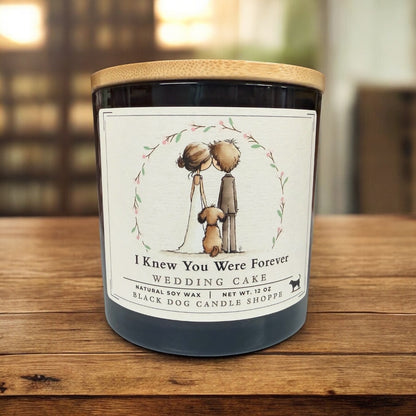 I Knew You Were Forever - DW Candle Grey, Wedding Cake