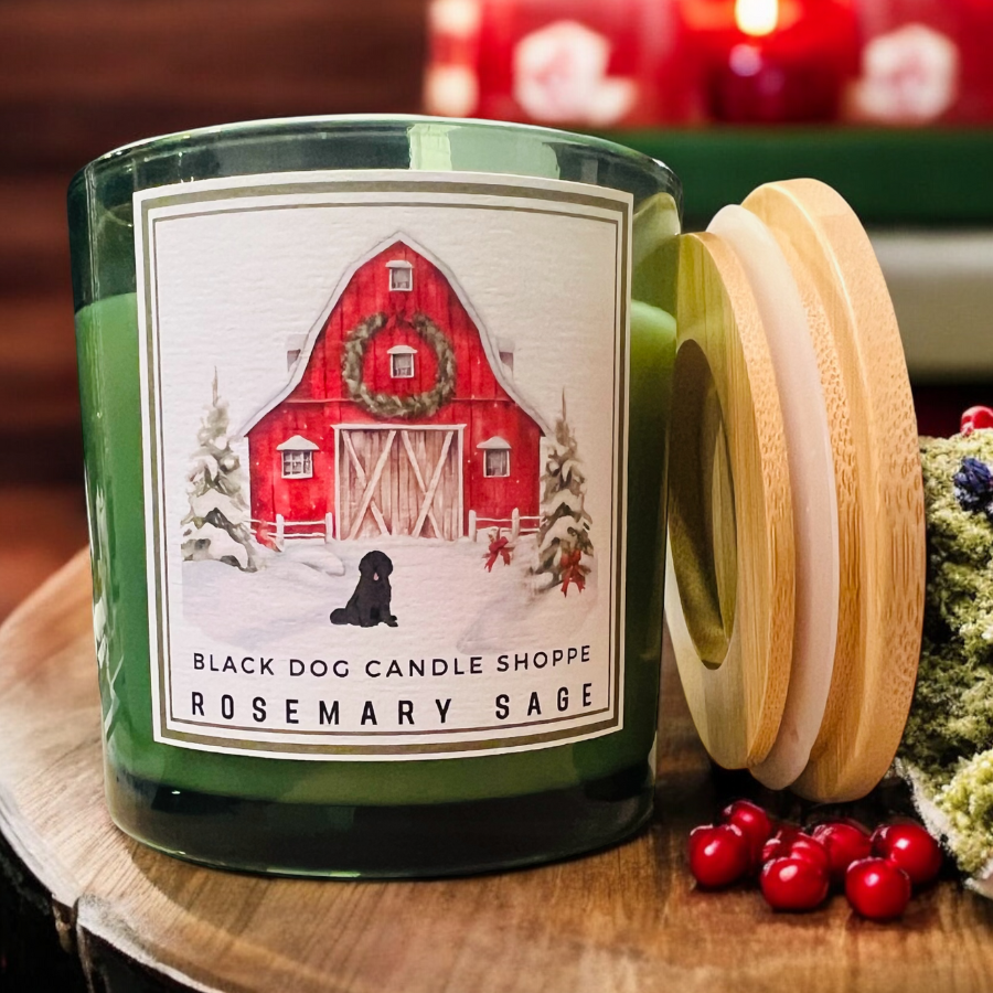 Rosemary Sage Double Wick Candle