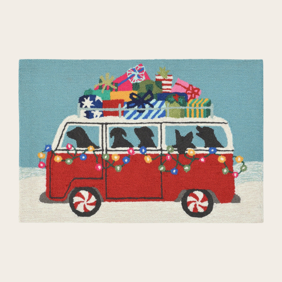 Frontporch Happy Howlidays Indoor/Outdoor Rug