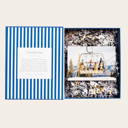 Gray Malin Aspen 1000 Piece Book Box Puzzle